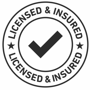 licensed and insured painting company badge