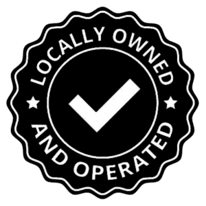 locally owned and operated painting company badge