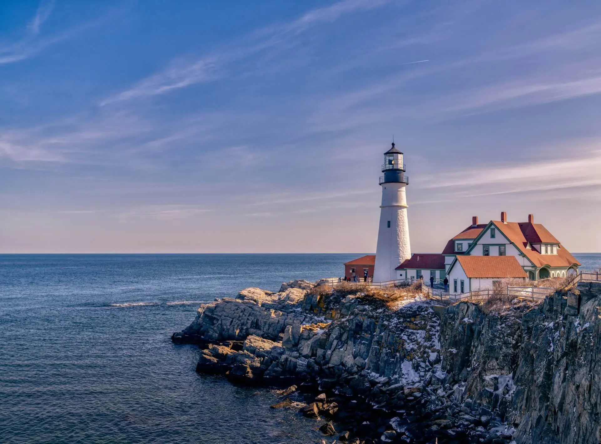Coastal Maine landmark overlooking the Atlantic, reflecting the local character and service area proudly served by Zellers Painting & Contracting.