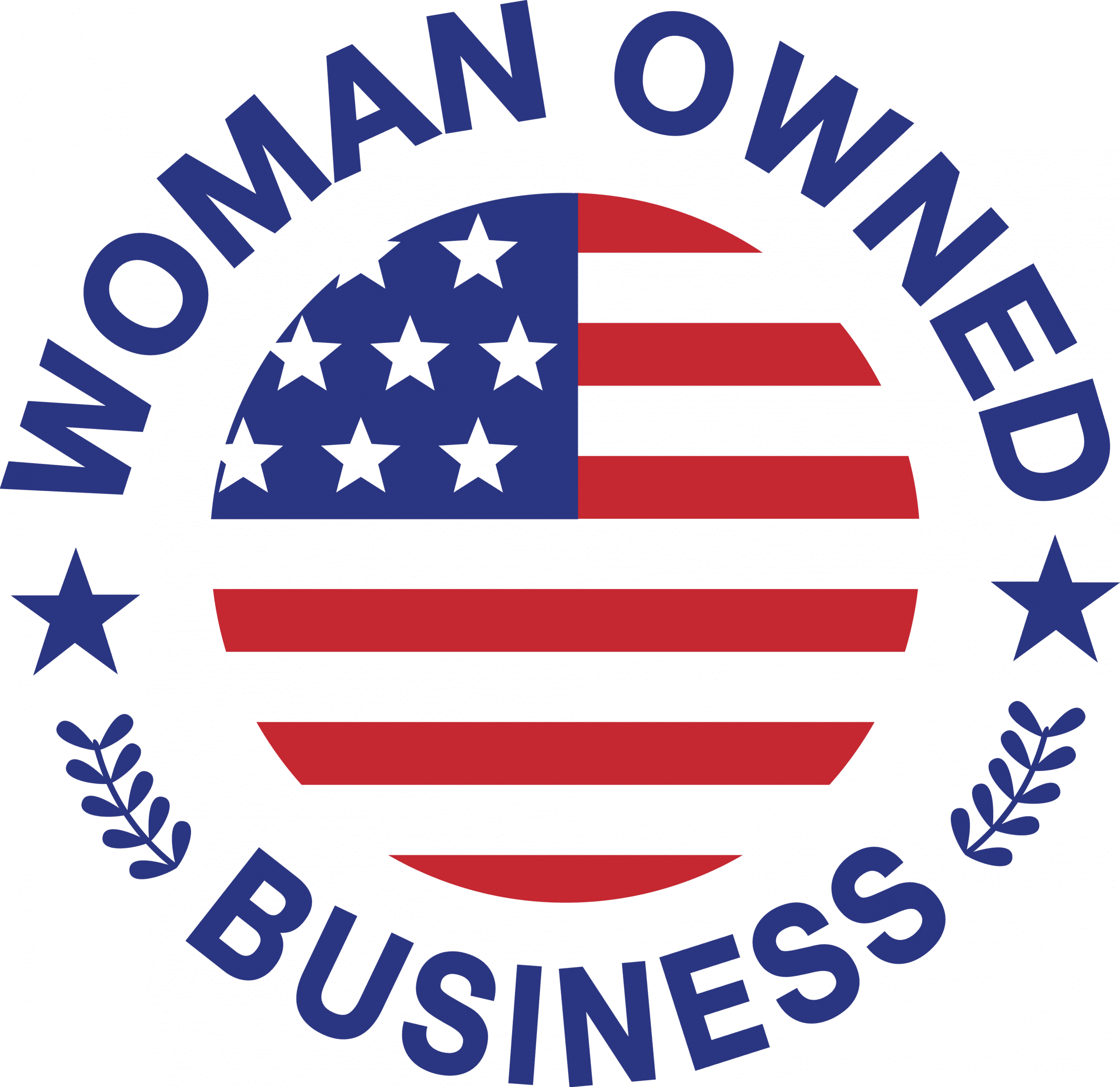 woman owned business painting company badge